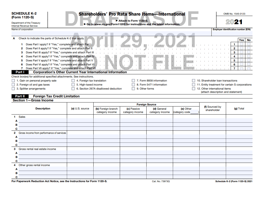 S corporations designed for small business reporting now directed by