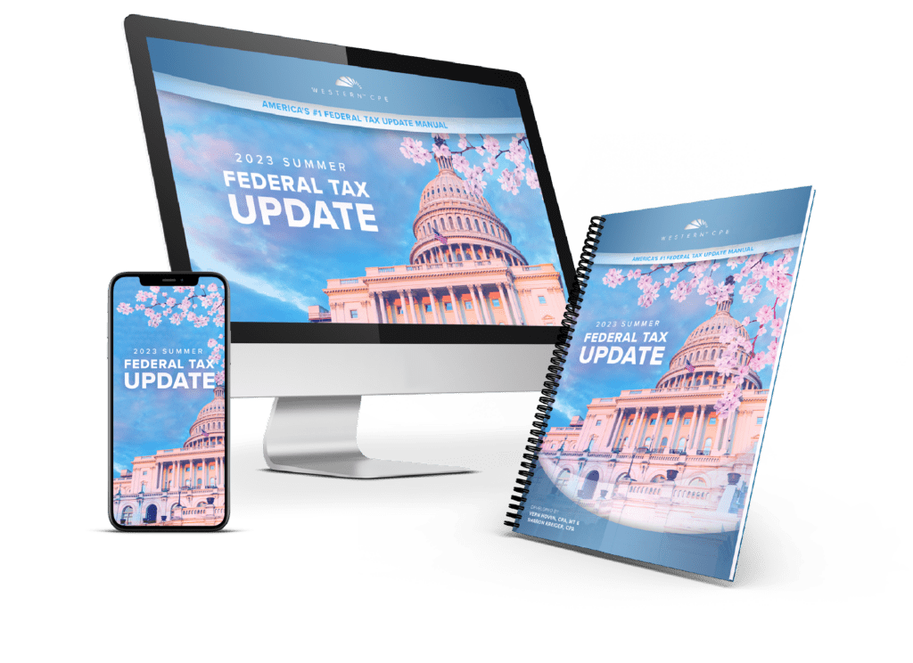 2023 Federal Tax Update: Summer Release - Self-Study