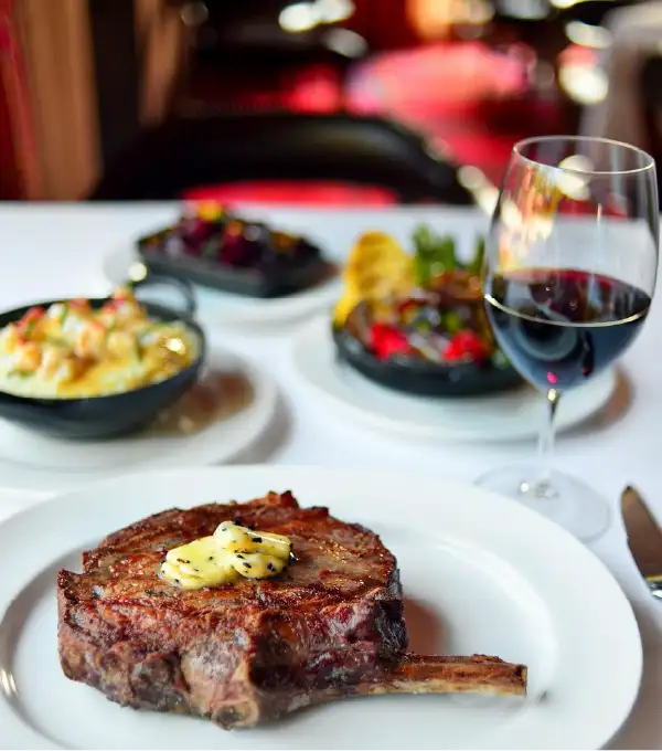 Steak at Prime 44 West at The Greenbrier