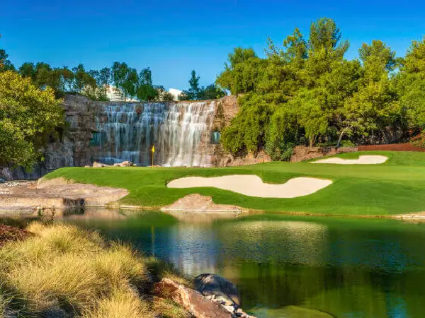 The golf course at Wynn, Las Vegas