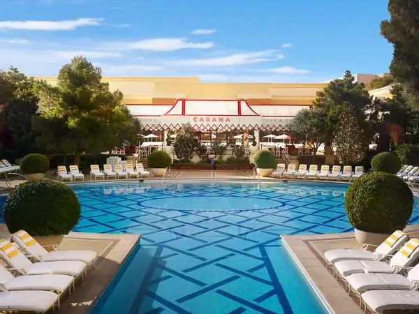 The pool at Wynn, Las Vegas