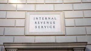 Internal Revenue Service plaque