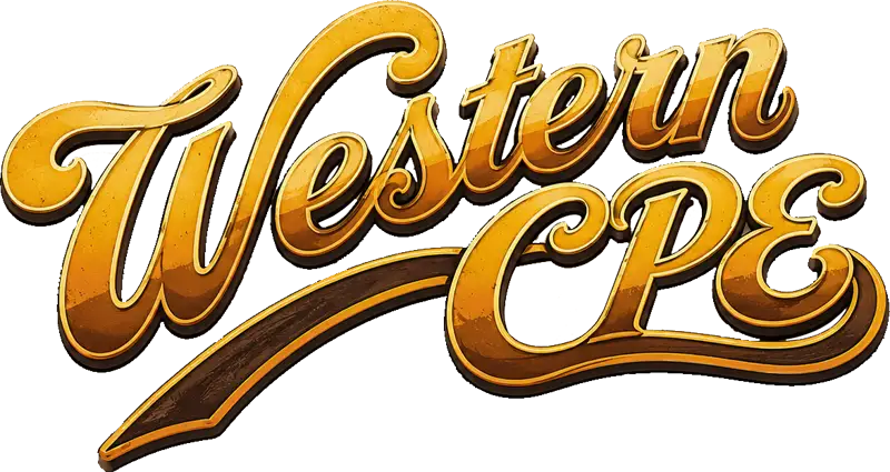 Western CPE in Cheers Style Logo