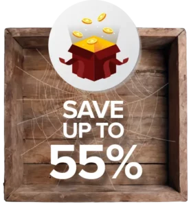 Save up to 55% on credit packages